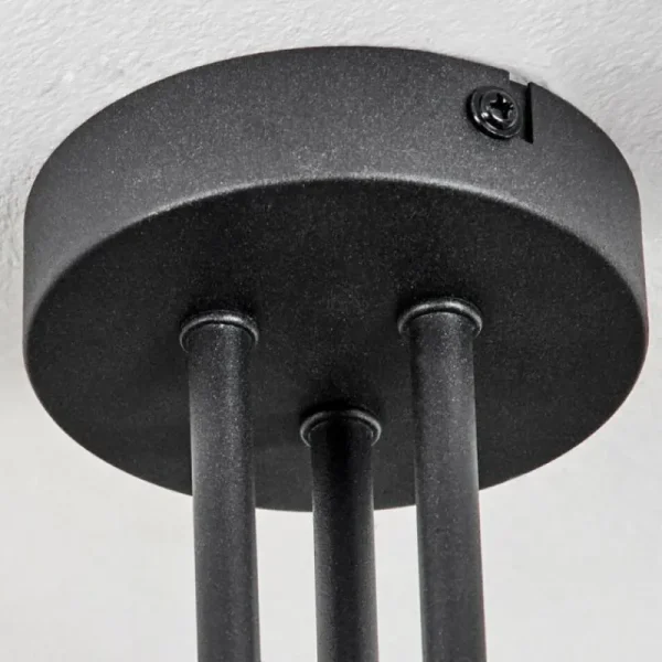 hofstein Plafonnier Cabalonga Noir, 3 lumières* Lampes Modernes