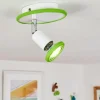 hofstein Plafonnier Cabri LED Chrome, Vert, Blanc, 1 lumière* Lampes Modernes