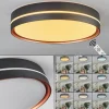 hofstein Plafonnier Cachalot LED Cuivre, Noir, 1 lumière, Télécommandes, Changeur de couleurs* Lampes Modernes