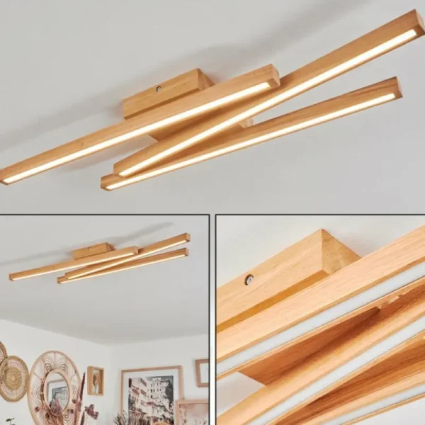 hofstein Plafonnier Cajas LED Écru, 3 lumières* Lampes Modernes