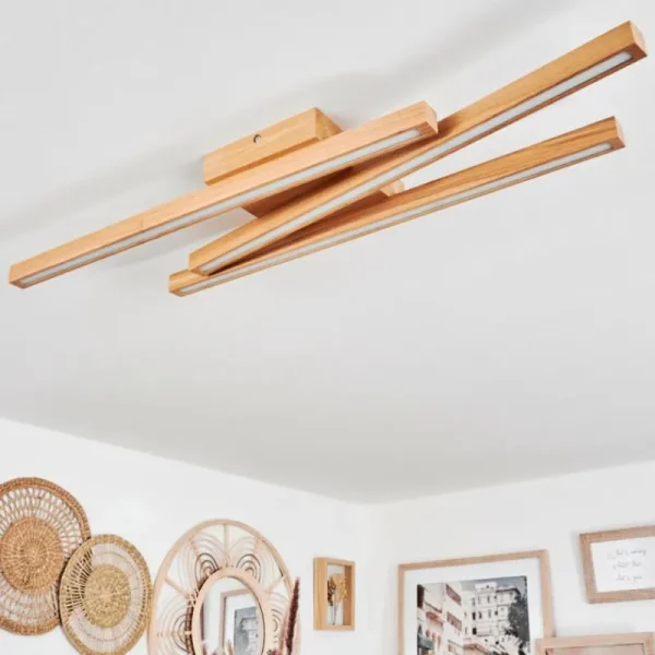 hofstein Plafonnier Cajas LED Écru, 3 lumières* Lampes Modernes