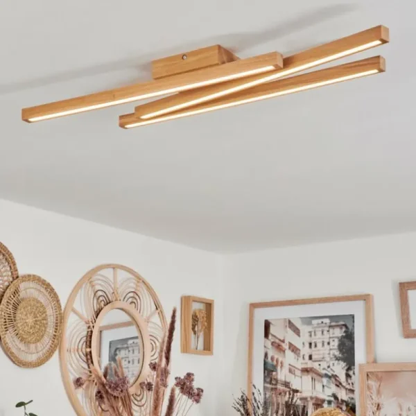 hofstein Plafonnier Cajas LED Écru, 3 lumières* Lampes Modernes