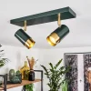 hofstein Plafonnier Campanas Vert, Laiton, 2 lumières* Lampes Modernes