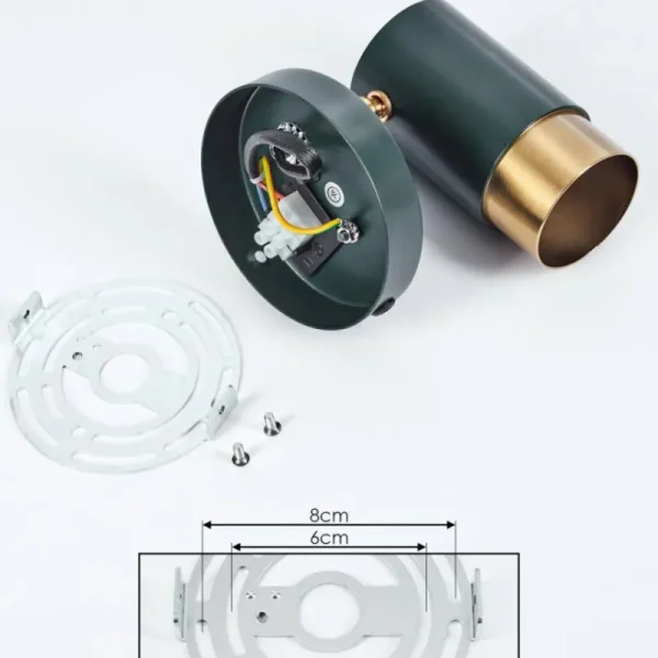 hofstein Plafonnier Campanas Vert, Laiton, 1 lumière* Lampes Modernes