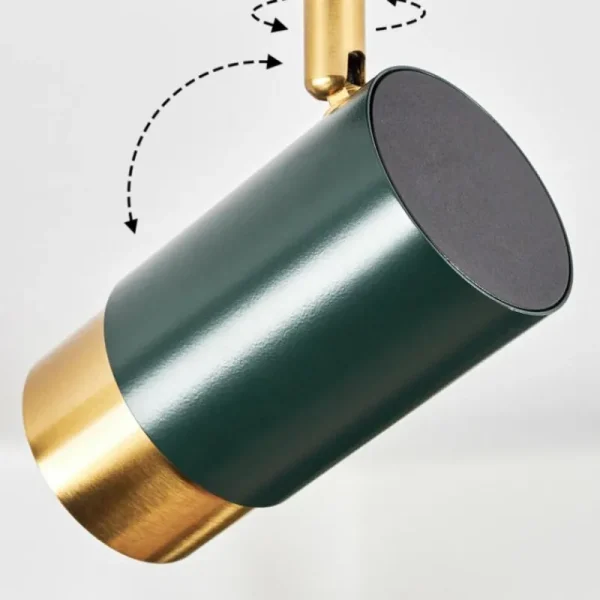 hofstein Plafonnier Campanas Vert, Laiton, 1 lumière* Lampes Modernes