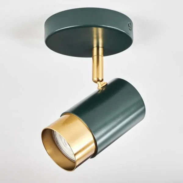 hofstein Plafonnier Campanas Vert, Laiton, 1 lumière* Lampes Modernes