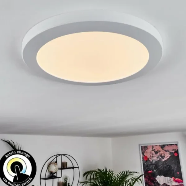 hofstein Plafonnier Canditas LED Blanc, 1 lumière* Lampes Modernes