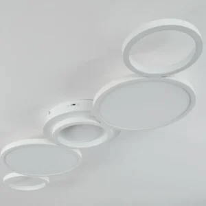 hofstein Plafonnier Carabajal LED Blanc, 1 lumière* Lampes Modernes
