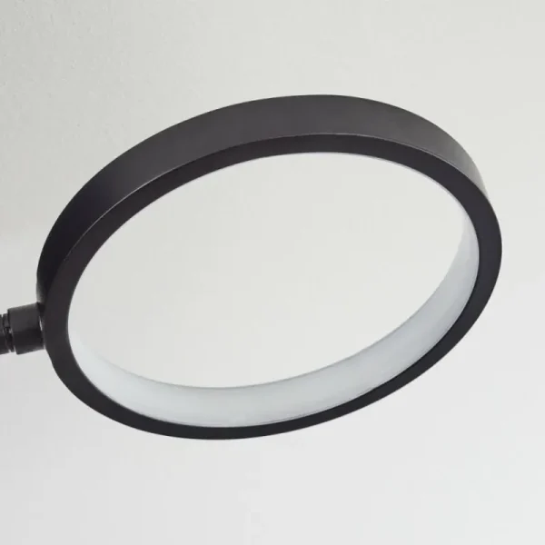 hofstein Plafonnier Carrisito LED Noir, 1 lumière* Lampes Modernes