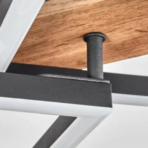 hofstein Plafonnier Cascada Brun, Couleur bois, Noir, 1 lumière* Lampes Modernes