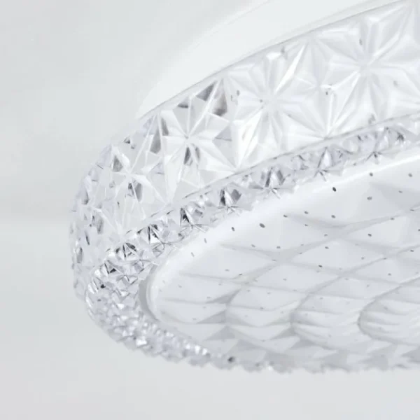 hofstein Plafonnier Cavalese LED Blanc, 1 lumière* Lampes Modernes
