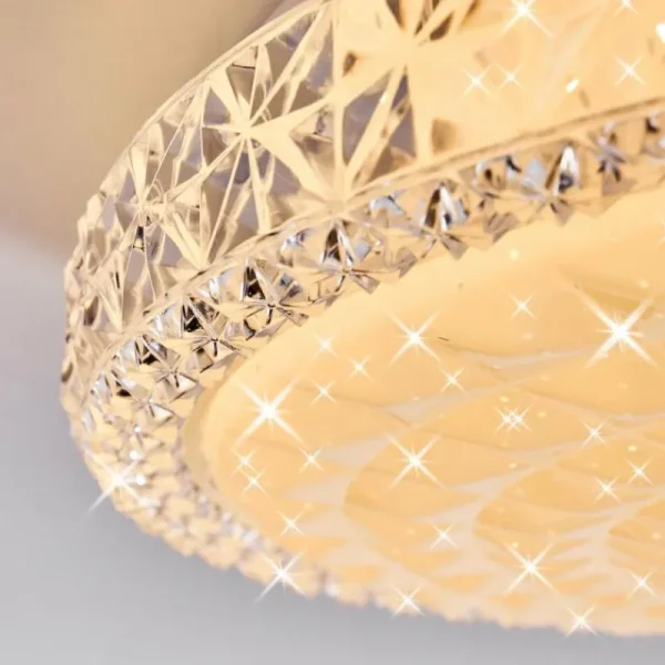 hofstein Plafonnier Cavalese LED Blanc, 1 lumière* Lampes Modernes