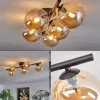 hofstein Plafonnier Chehalis Ambre, 5 lumières* Lampes En Verre