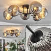 hofstein Plafonnier Chehalis Fumé, 6 lumières* Lampes Modernes