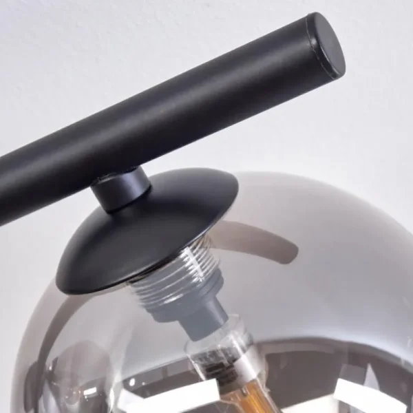 hofstein Plafonnier Chehalis Fumé, 5 lumières* Lampes Modernes