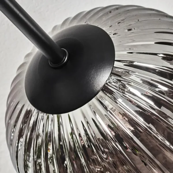 hofstein Plafonnier Chehalis Fumé, 6 lumières* Lampes Modernes