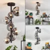 hofstein Plafonnier Chehalis Noir, 8 lumières* Lampes Modernes