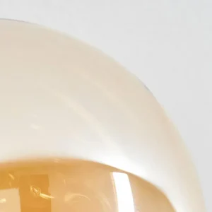 hofstein Plafonnier Chehalis Noir, 4 lumières* Lampes En Verre