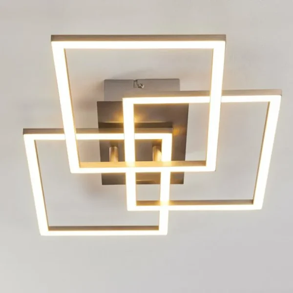hofstein Plafonnier Cheka LED Aluminium, 3 lumières* Lampes Modernes