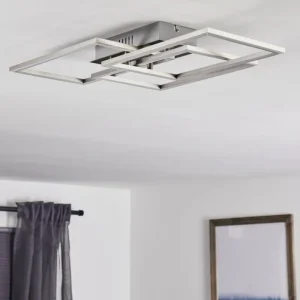 hofstein Plafonnier Cheka LED Aluminium, 3 lumières* Lampes Modernes