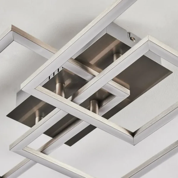 hofstein Plafonnier Cheka LED Aluminium, 3 lumières* Lampes Modernes