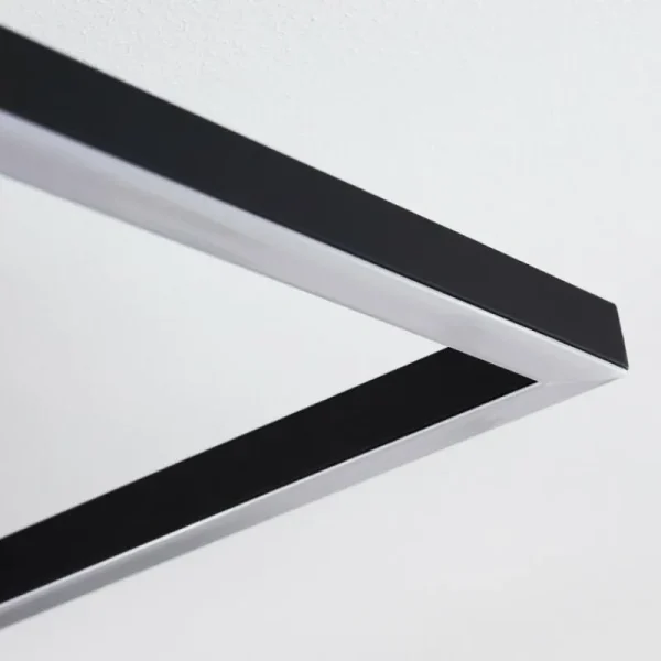 hofstein Plafonnier Cheka LED Noir, 2 lumières, Télécommandes* Lampes Modernes