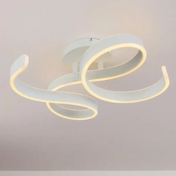 hofstein Plafonnier Chippewa LED Blanc, 1 lumière* Lampes Modernes