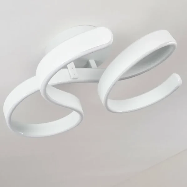 hofstein Plafonnier Chippewa LED Blanc, 1 lumière* Lampes Modernes