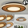 hofstein Plafonnier Chrop LED Noir, 1 lumière* Lampes Modernes