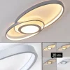 hofstein Plafonnier Chunky LED Argenté, 1 lumière* Lampes Modernes