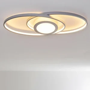 hofstein Plafonnier Chunky LED Argenté, 1 lumière* Lampes Modernes