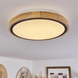 hofstein Plafonnier Corinto LED Écru, Noir, 1 lumière* Lampes Modernes