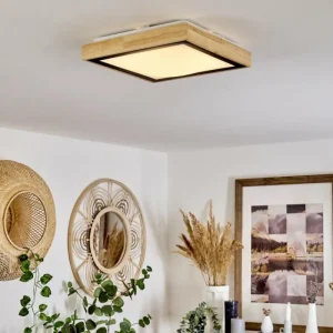 hofstein Plafonnier Corinto LED Écru, Noir, 1 lumière* Lampes Modernes
