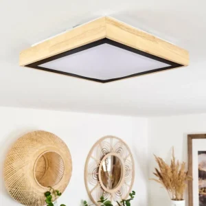 hofstein Plafonnier Corinto LED Écru, Noir, 1 lumière* Lampes Modernes