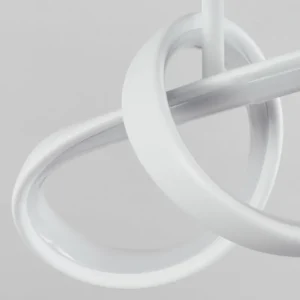 hofstein Plafonnier Dauntey LED Blanc, 1 lumière* Lampes Modernes