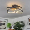 hofstein Plafonnier Demaine LED Noir, 1 lumière* Lampes Modernes