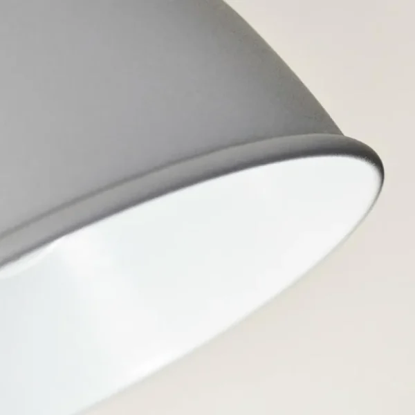hofstein Plafonnier Dompierre Gris, Blanc, 3 lumières* Lampes Modernes
