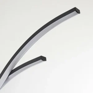 hofstein Plafonnier Eaglesham LED Noir, 1 lumière* Lampes Modernes