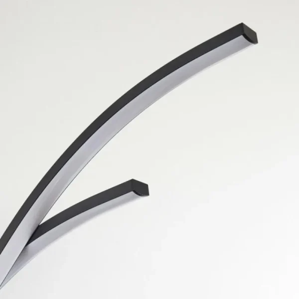 hofstein Plafonnier Eaglesham LED Noir, 1 lumière* Lampes Modernes
