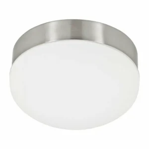 Luminaires Eglo Plafonnier Eglo CUPELLA LED Nickel mat, 1 lumière* Lampes En Verre