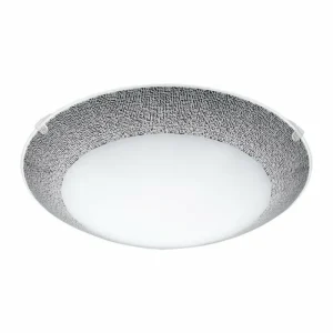 Luminaires Eglo Plafonnier Eglo MAGITTA LED Blanc, 1 lumière* Lampes En Verre