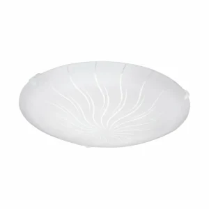 Luminaires Eglo Plafonnier Eglo MARGITTA LED Blanc, 1 lumière* Lampes En Verre