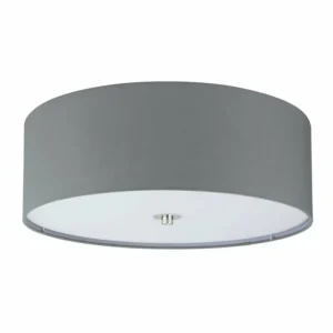 Luminaires Eglo Plafonnier Eglo PASTERI Nickel mat, 3 lumières* Lampes En Verre