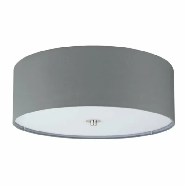 Luminaires Eglo Plafonnier Eglo PASTERI Nickel mat, 3 lumières* Lampes En Verre