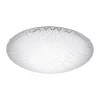 Luminaires Eglo Plafonnier Eglo RICONTO 1 LED Blanc, 1 lumière* Lampes En Verre