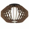 Luminaires Eglo Plafonnier Eglo RUSTICARIA Noir, 1 lumière* Lampes En Verre