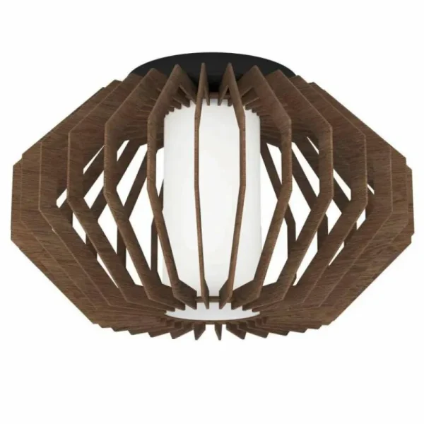 Luminaires Eglo Plafonnier Eglo RUSTICARIA Noir, 1 lumière* Lampes En Verre