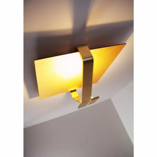 Luminaires Elesi Luce Plafonnier Elesi Luce LED Or, 1 lumière* Lampes En Verre