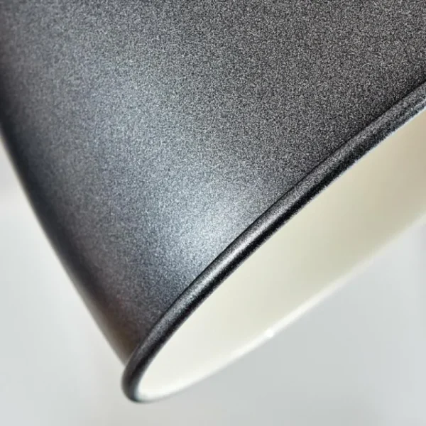 hofstein Plafonnier Elm Anthracite, Bois clair, 3 lumières* Lampes Modernes