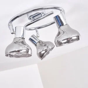 hofstein Plafonnier Esberg Chrome, 3 lumières* Lampes Modernes